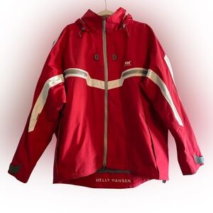 Helly Hansen Helly Tech Ski Snowboard Winter Jacket Red Size XXL